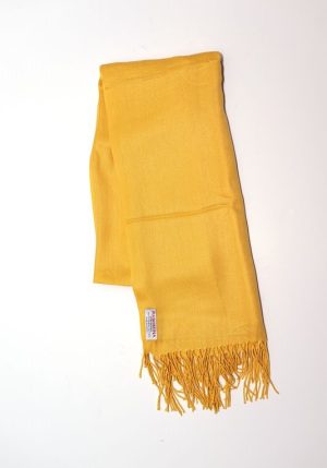 Pashmina no: 122 amber , scarf / shawl, cashmere and silk